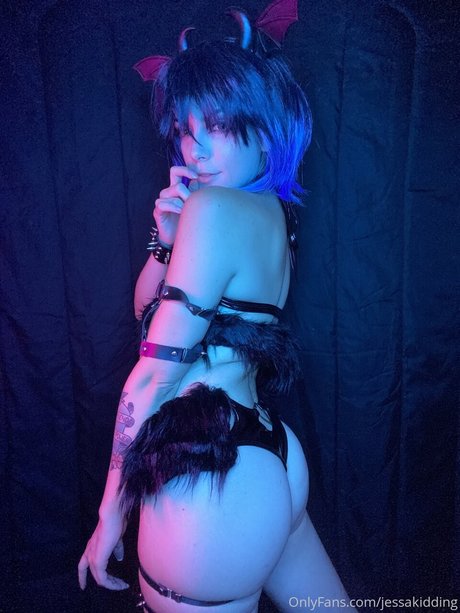 Naakte gelekte OnlyFans-foto van Jessakidding