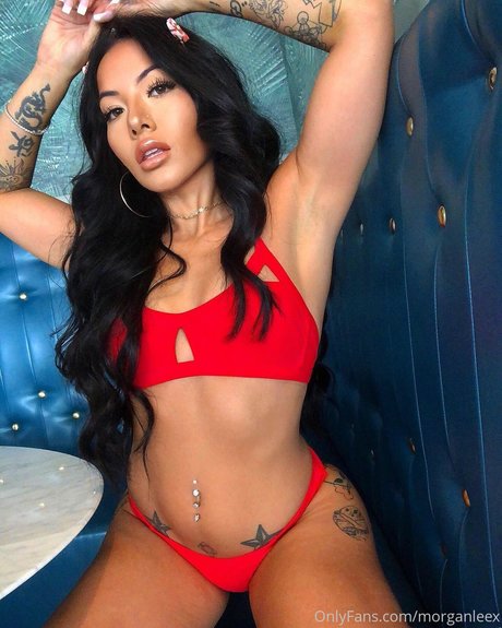 Naakte gelekte OnlyFans-foto van Morgan Lee