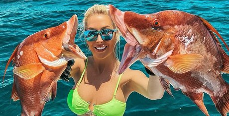 Naakte gelekte OnlyFans-foto van Hottest Fishing