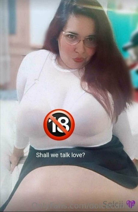 Naakte gelekte OnlyFans-foto van Dolcecamila