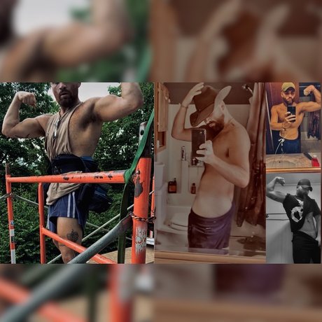 Naakte gelekte OnlyFans-foto van Rocky Reid
