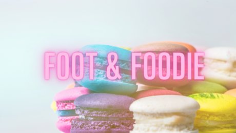 Naakte gelekte OnlyFans-foto van The Foot Foodie