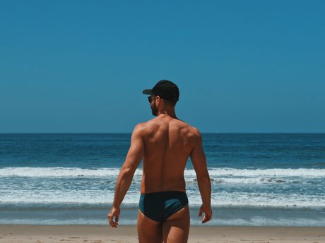 Naakte gelekte OnlyFans-foto van Lance Ladeaux