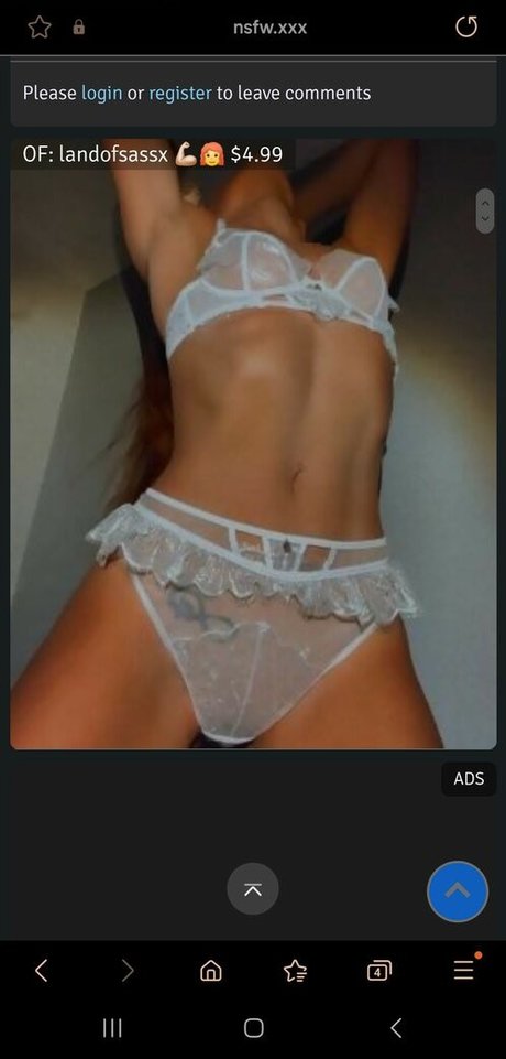 Naakte gelekte OnlyFans-foto van Landofsassx