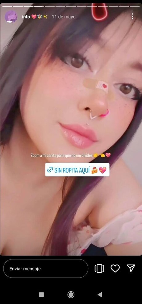 Naakte gelekte OnlyFans-foto van Eveuwu
