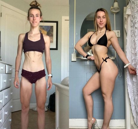 Naakte gelekte OnlyFans-foto van Kayla Ashworth