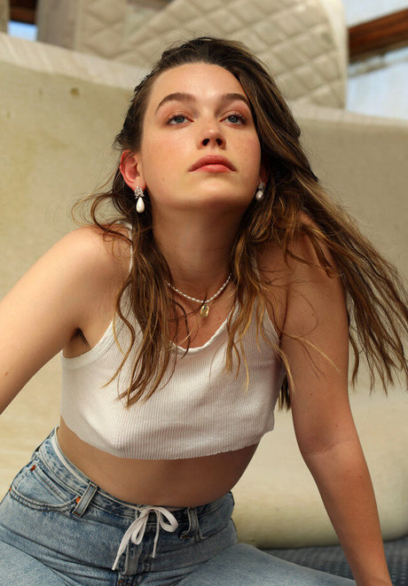 Naakte gelekte OnlyFans-foto van Victoria Pedretti