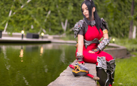 Naakte gelekte OnlyFans-foto van Kareng Cosplay