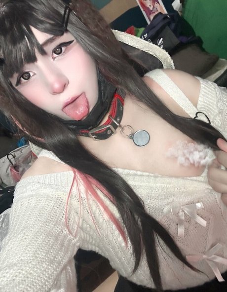 Naakte gelekte OnlyFans-foto van Pocketsora