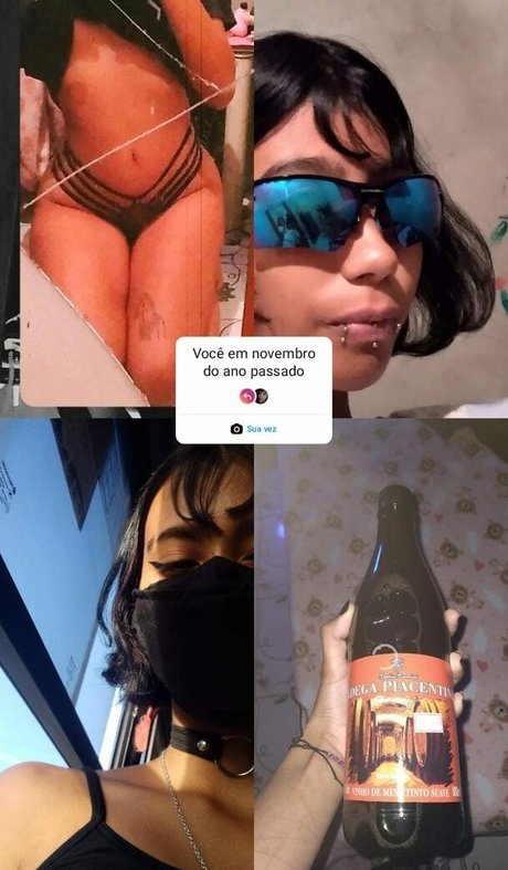 Naakte gelekte OnlyFans-foto van Erica Flavia