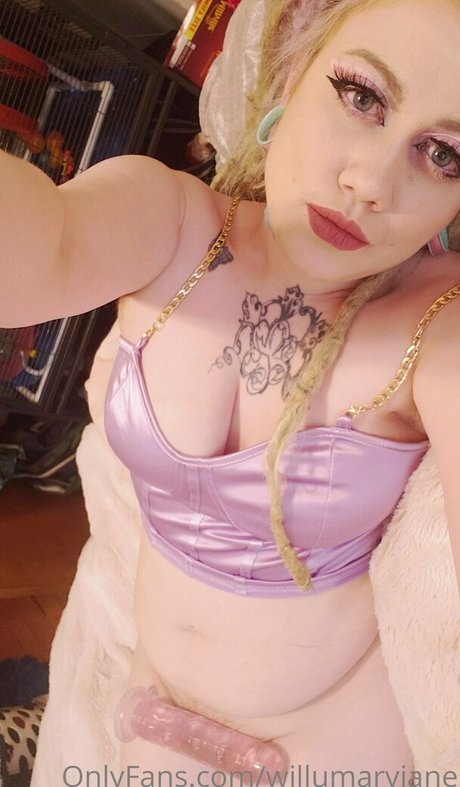 Naakte gelekte OnlyFans-foto van Willumaryjane