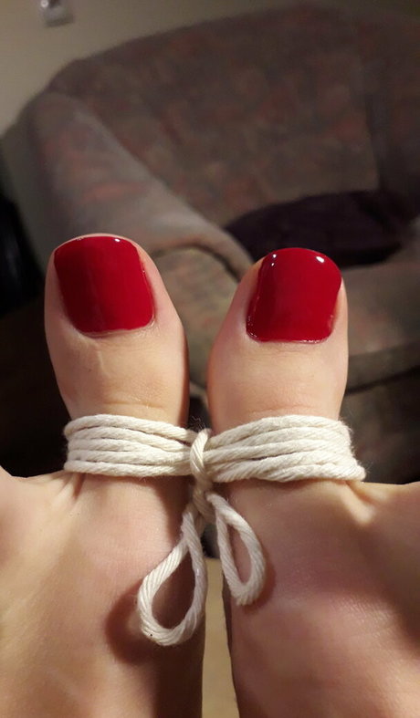 Naakte gelekte OnlyFans-foto van Footqueengrace