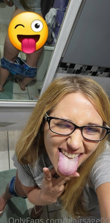 Naakte gelekte OnlyFans-foto van Blairsage00