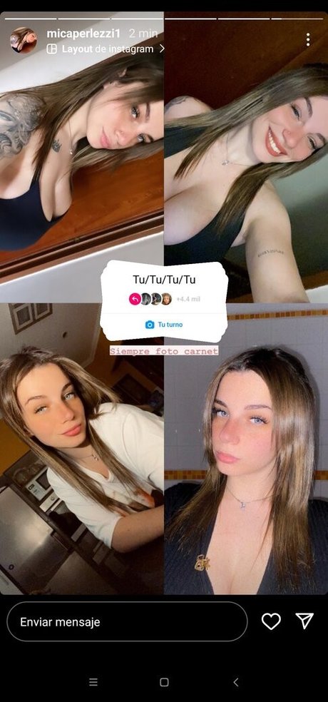 Naakte gelekte OnlyFans-foto van Micaperle