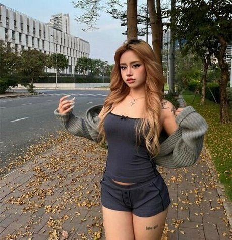 Naakte gelekte OnlyFans-foto van Quitmell
