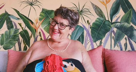 Naakte gelekte OnlyFans-foto van Fungrannies