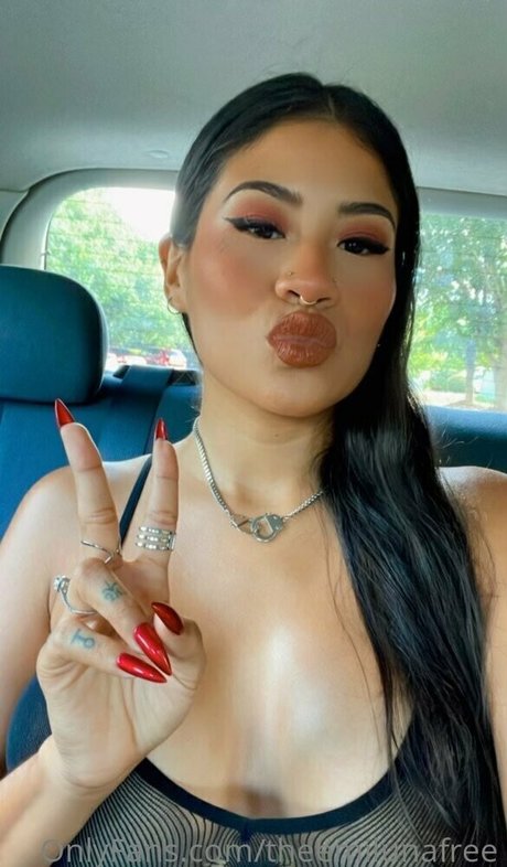 Naakte gelekte OnlyFans-foto van Theemilunafree
