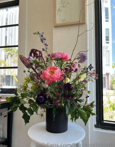 Naakte gelekte OnlyFans-foto van Blushingblooms