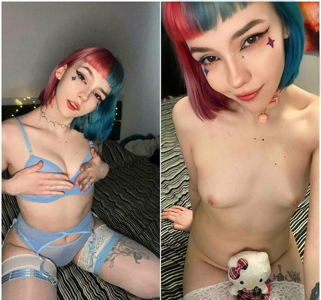 Naakte gelekte OnlyFans-foto van Luxurypussyfree