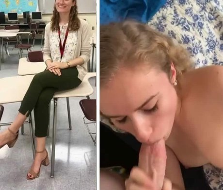 Naakte gelekte OnlyFans-foto van Teachers