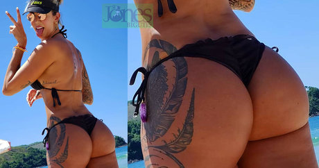 Naakte gelekte OnlyFans-foto van Thaisa Daher