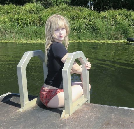 Naakte gelekte OnlyFans-foto van Spritesukie