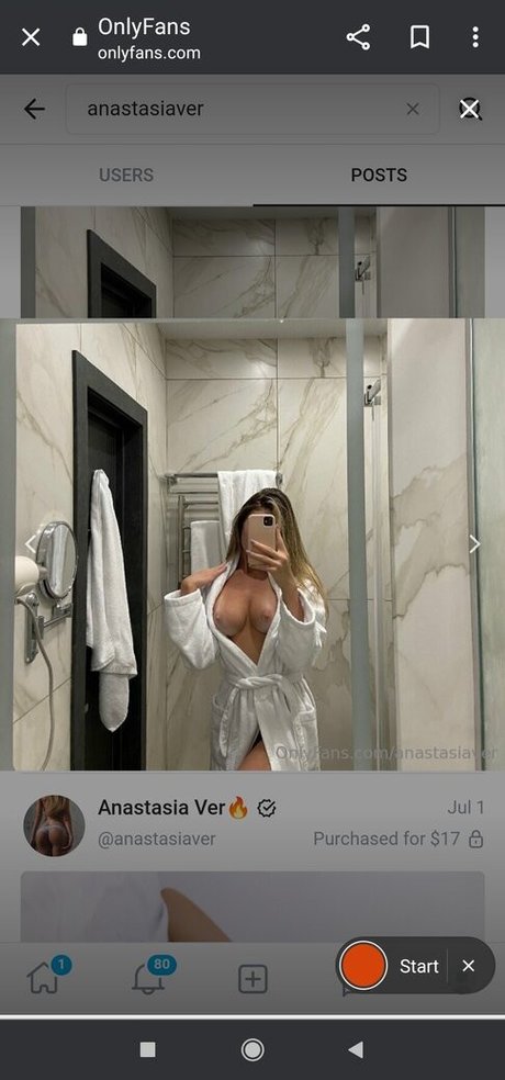 Naakte gelekte OnlyFans-foto van Anastasiaver