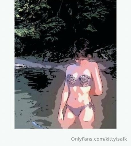Naakte gelekte OnlyFans-foto van Kittyisafk