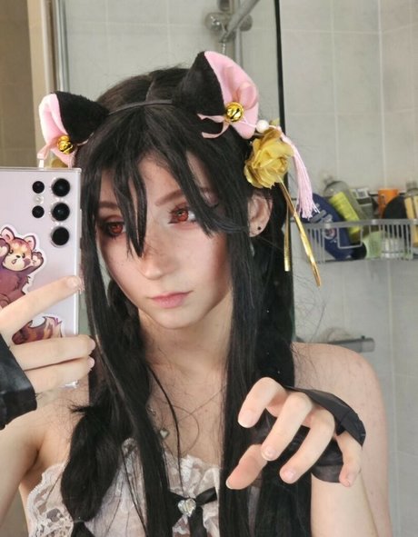 Naakte gelekte OnlyFans-foto van Usashicos