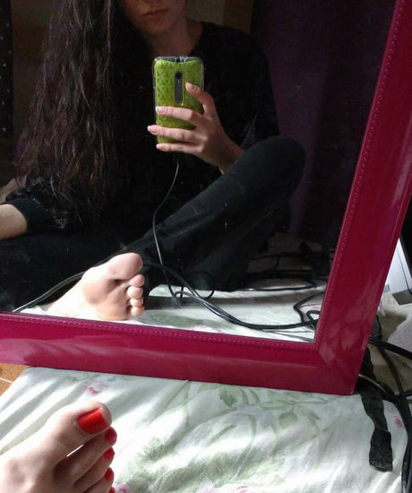 Naakte gelekte OnlyFans-foto van Isapes