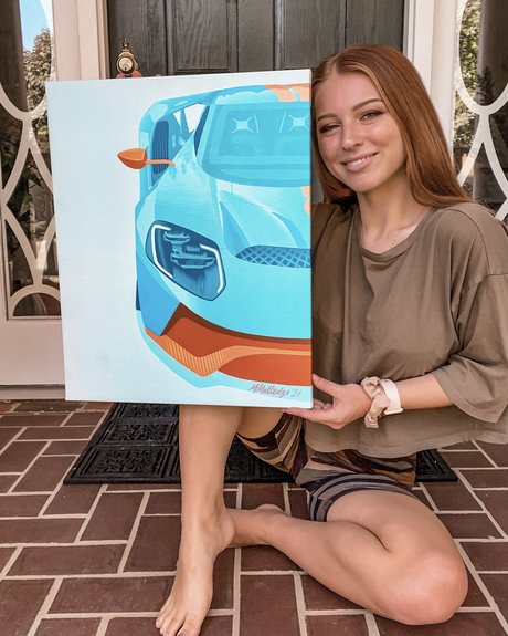 Naakte gelekte OnlyFans-foto van Marris Gulledge