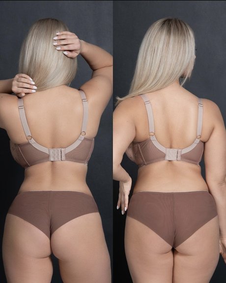 Naakte gelekte OnlyFans-foto van Brazerie Lingerie