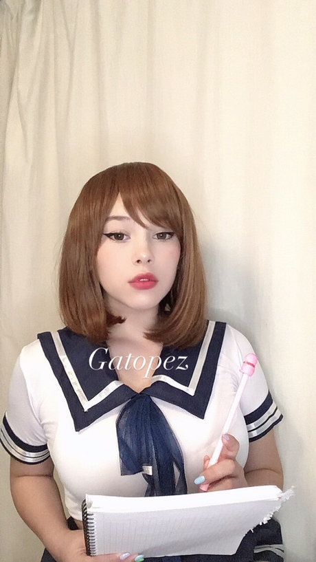 Naakte gelekte OnlyFans-foto van Gato Pez