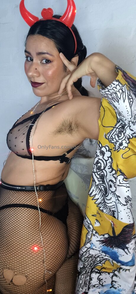 Naakte gelekte OnlyFans-foto van Goddess G