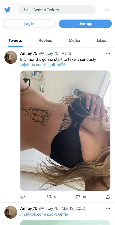 Naakte gelekte OnlyFans-foto van Anilay75