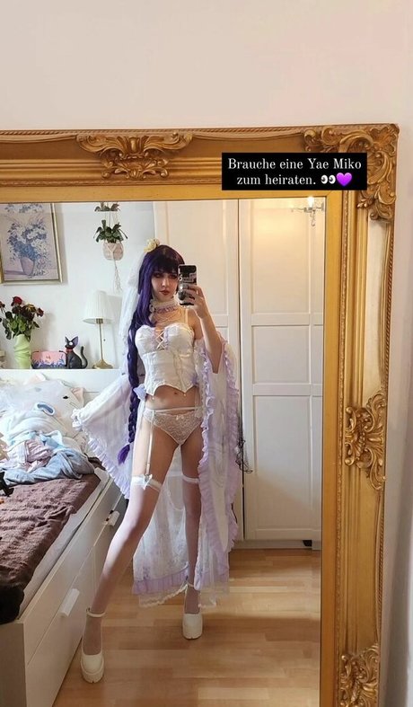 Naakte gelekte OnlyFans-foto van Yuneeko