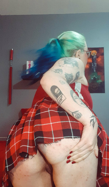 Naakte gelekte OnlyFans-foto van Blue Fetish