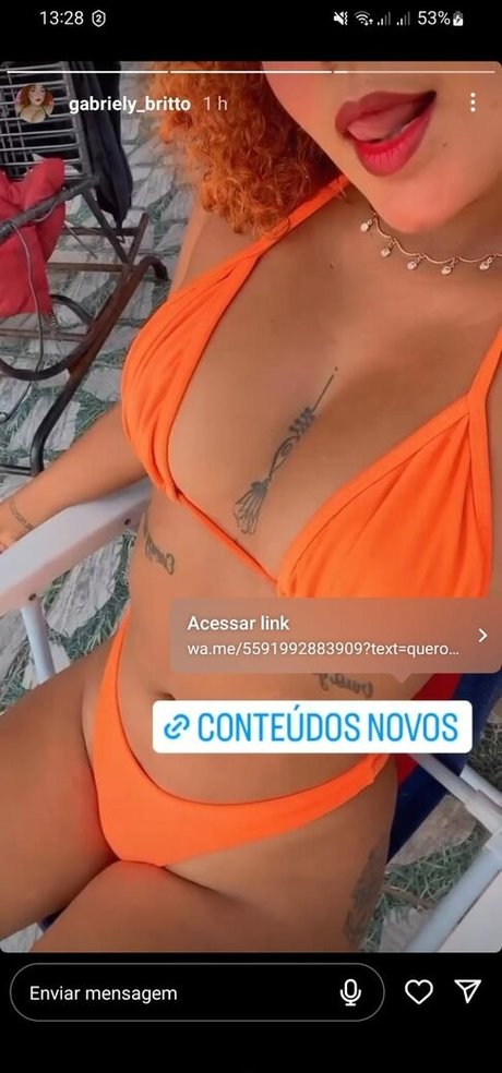 Naakte gelekte OnlyFans-foto van Gabrielybritto