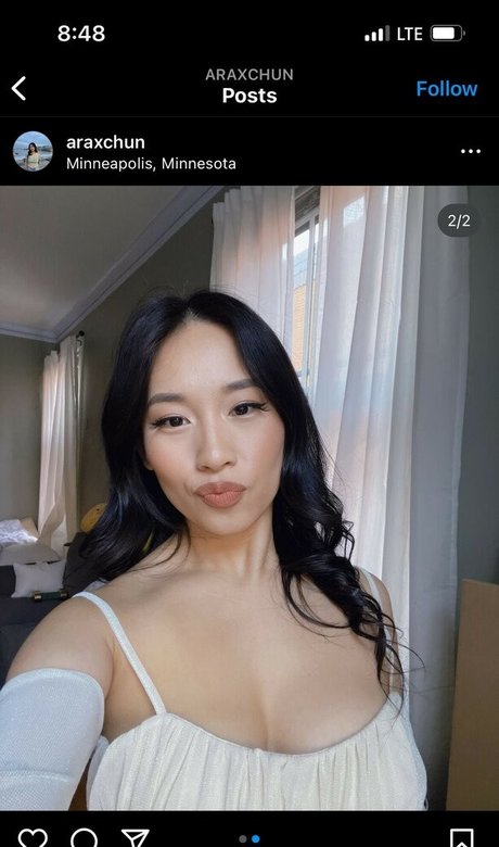 Naakte gelekte OnlyFans-foto van Ara Chun
