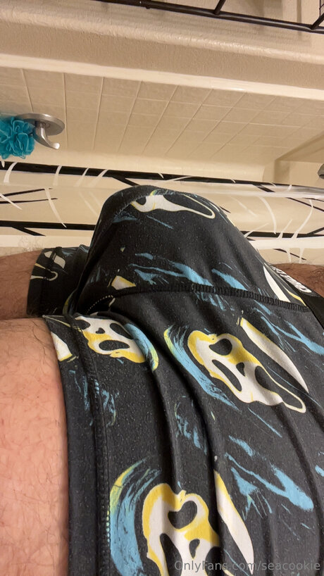 Naakte gelekte OnlyFans-foto van Seacookie