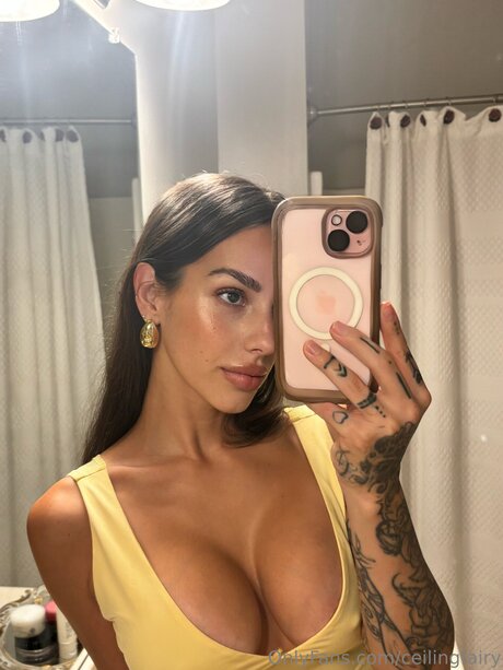 Naakte gelekte OnlyFans-foto van Ceilingfairy