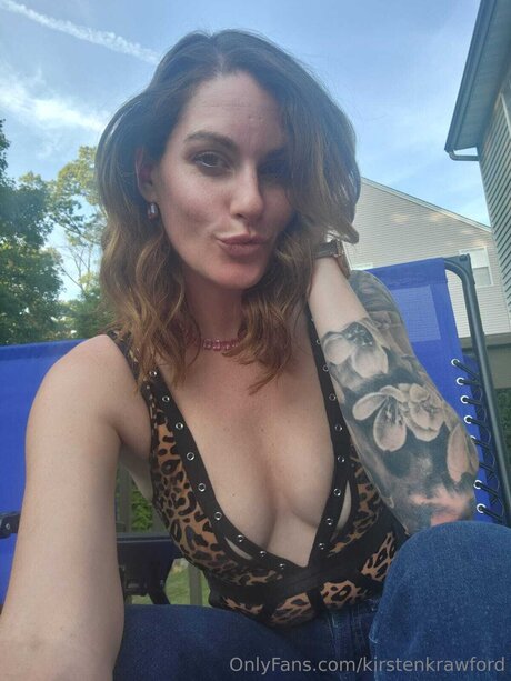 Naakte gelekte OnlyFans-foto van Kirstenkrawford