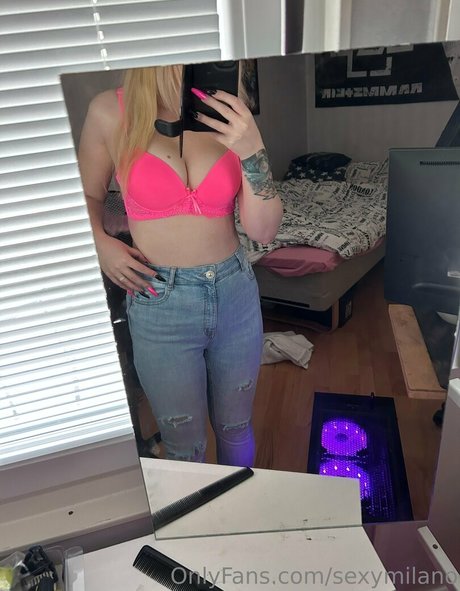 Naakte gelekte OnlyFans-foto van Sexymilano