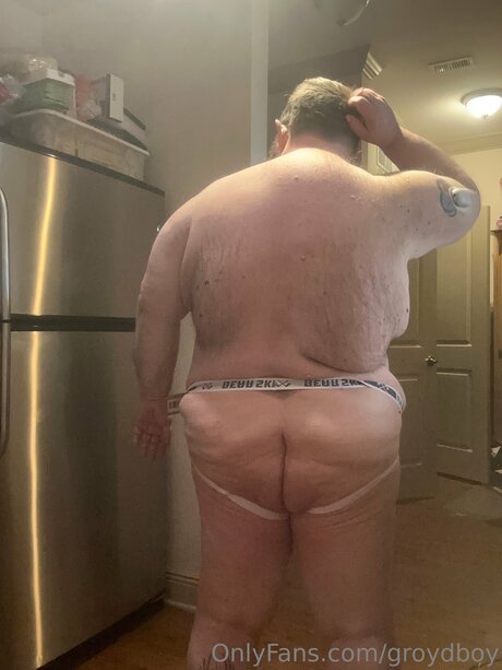 Naakte gelekte OnlyFans-foto van Groydboy