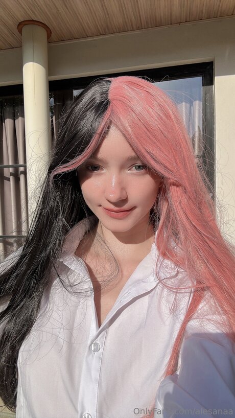 Naakte gelekte OnlyFans-foto van Alesanaa