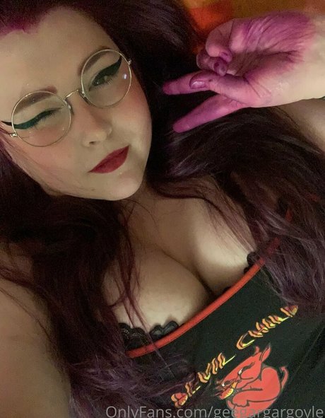 Naakte gelekte OnlyFans-foto van Geegargargoyle