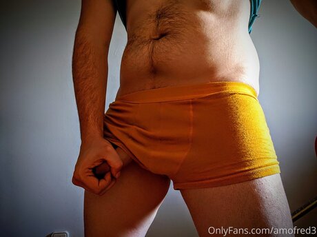 Naakte gelekte OnlyFans-foto van Amofred3