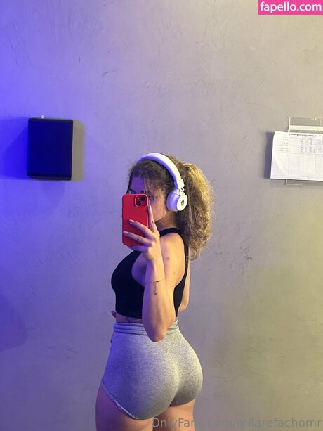 Naakte gelekte OnlyFans-foto van Mila Refacho