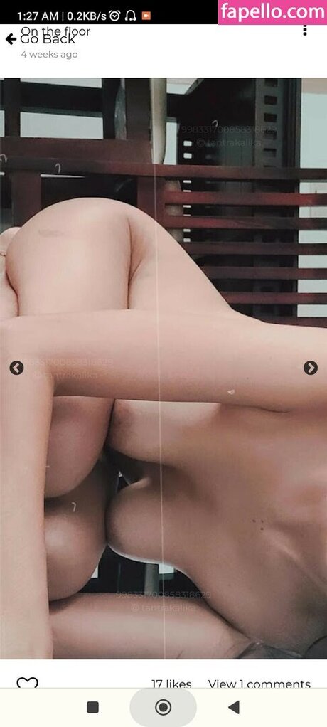 Naakte gelekte OnlyFans-foto van Jikki Nair