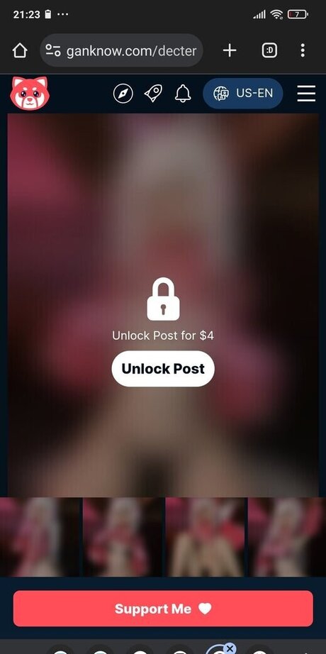 Naakte gelekte OnlyFans-foto van Decterrrrr